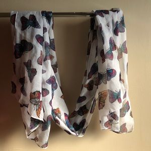 3/$10 Selena Gomez Dream Out Loud Butterfly Scarf